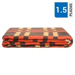 ZAHR - Frazada Escocesa 1.5 plazas Variados