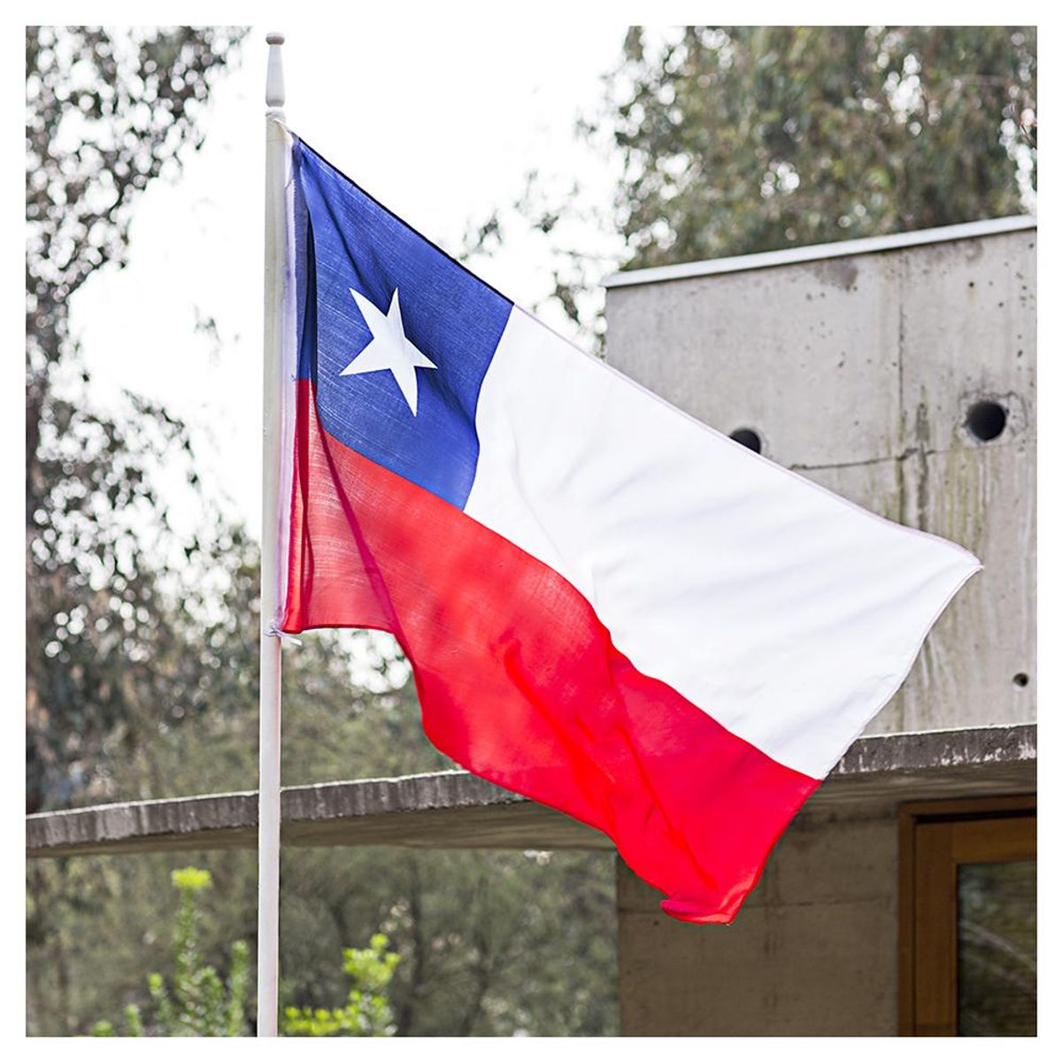 Bandera Chilena 120x180 cm Poliéster, marca DORAL - Foto 2