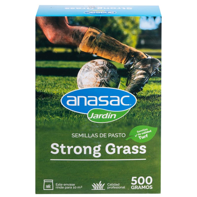 ANASAC - Semilla de Pasto Strong Grass 500 gr Caja
