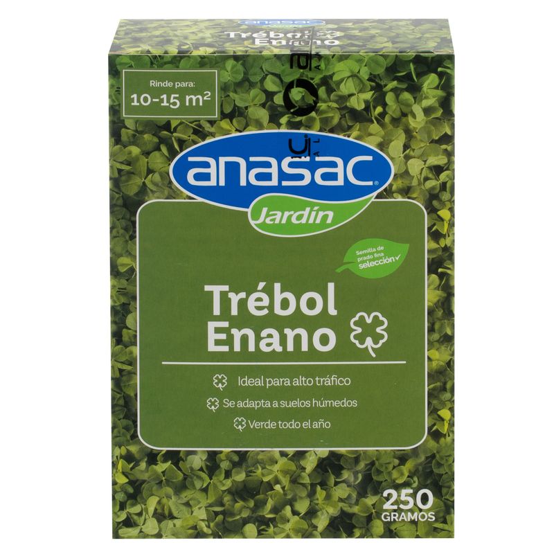 ANASAC - Semilla de Pasto Trébol Enano 250 gr Caja
