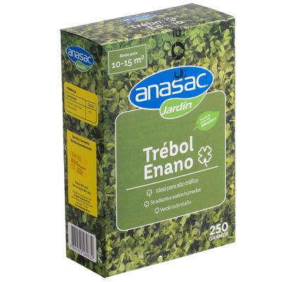 Imagen 2 del producto Semilla de Pasto Trébol Enano 0.25 kg Caja