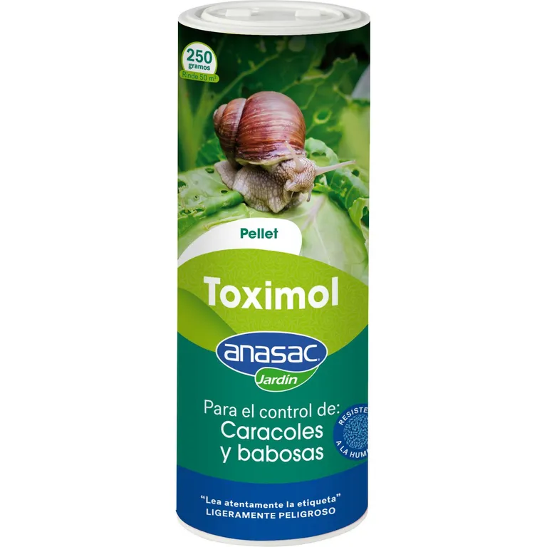 Molusquicida para Jardines y Huertos Toximol Pellet 250 gr