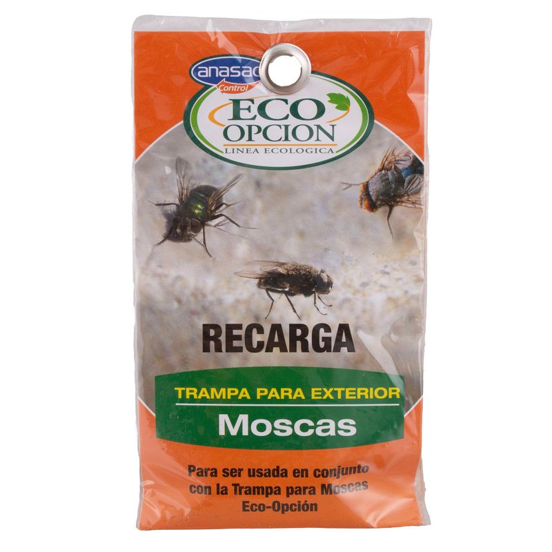 ANASAC - Repuesto Cebo de Trampa para Moscas Eco Opcion