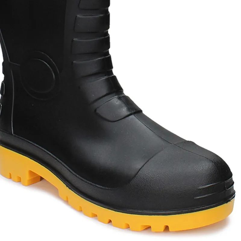 Infantil Bata Botas De Agua Bota Liviana PVC Negra Sodimac Falabella