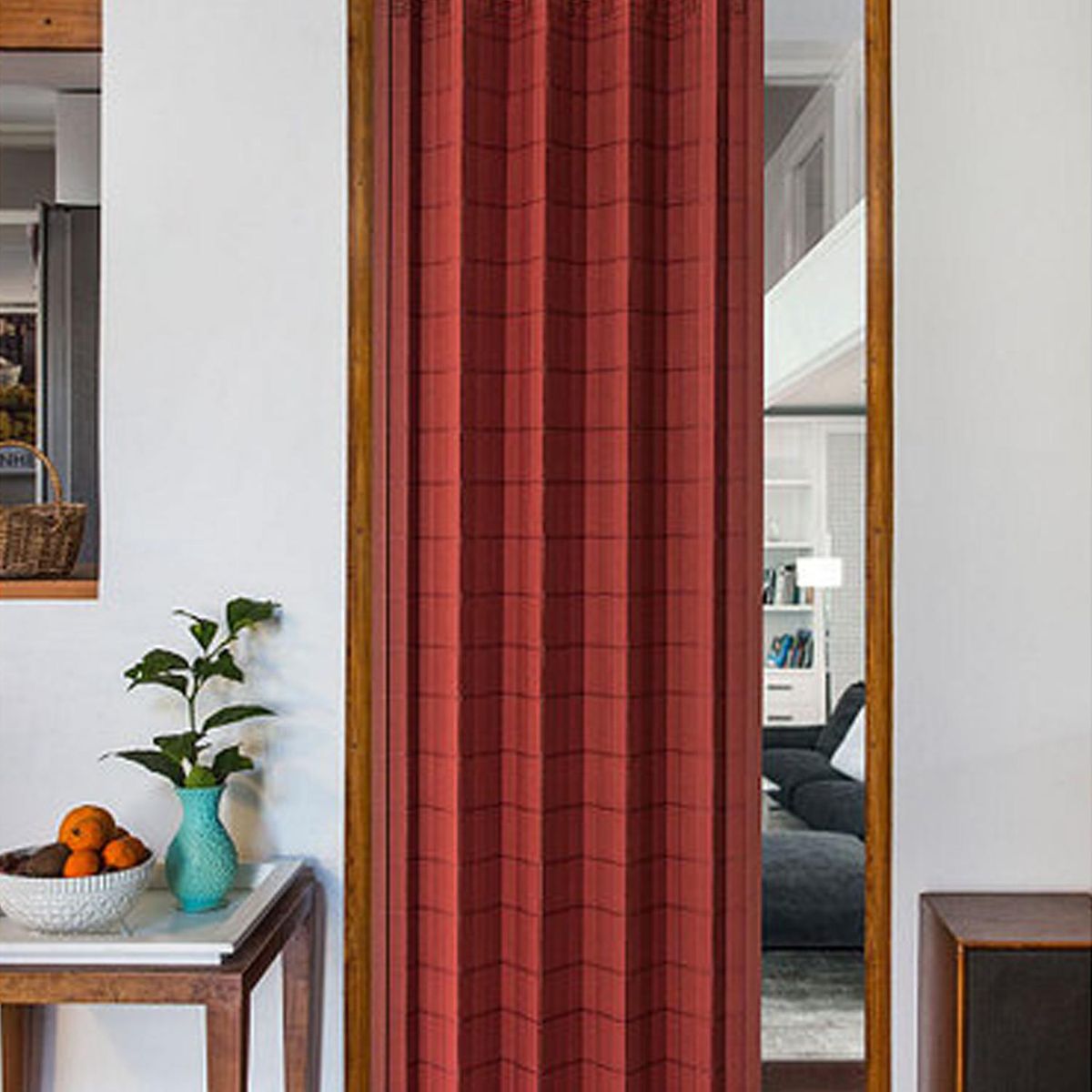 TERMOSOLE - Puerta plegable MDF Alerce 90x200