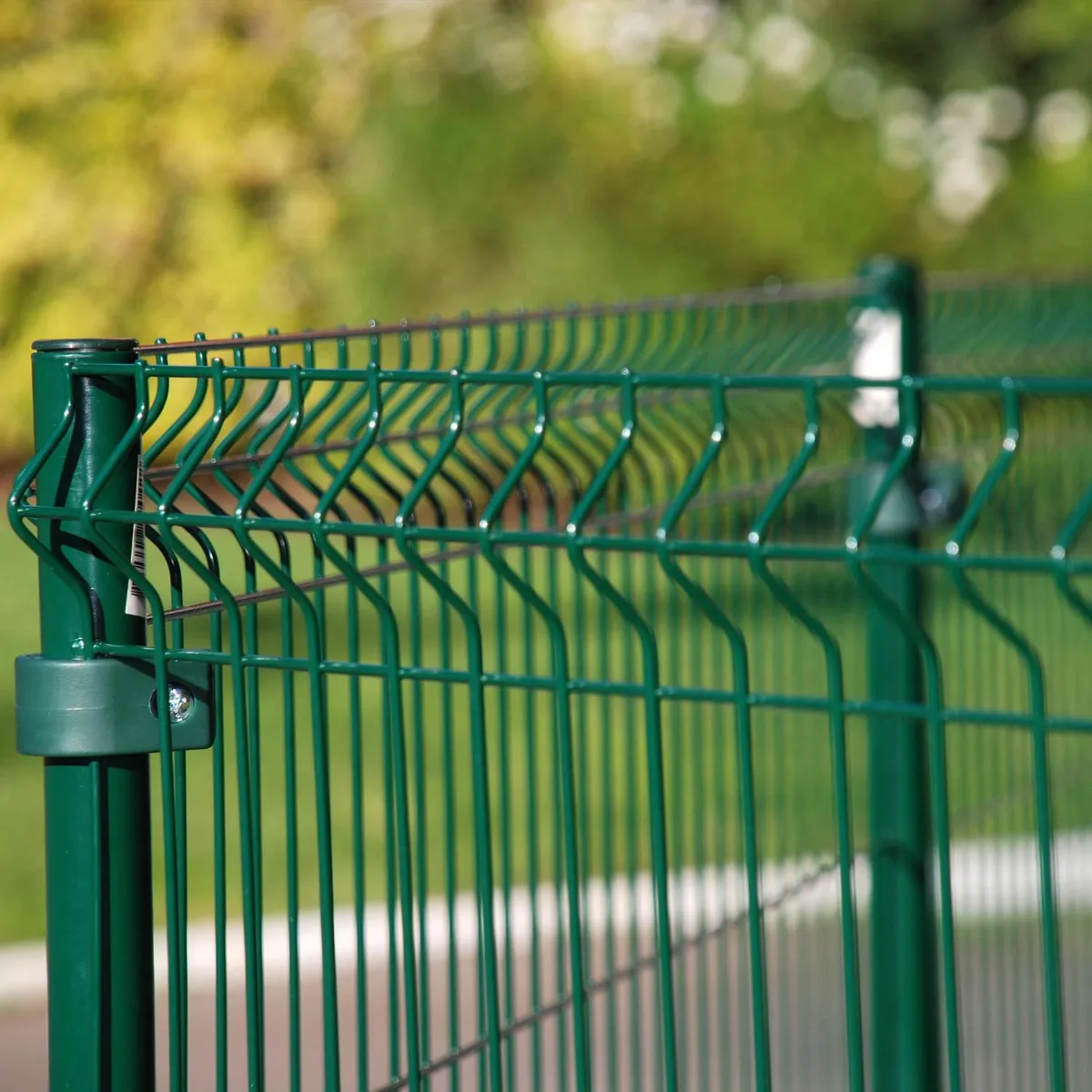 INCHALAM - Panel Enrejado Cerco Metal 1.5x1.25 metros Verde