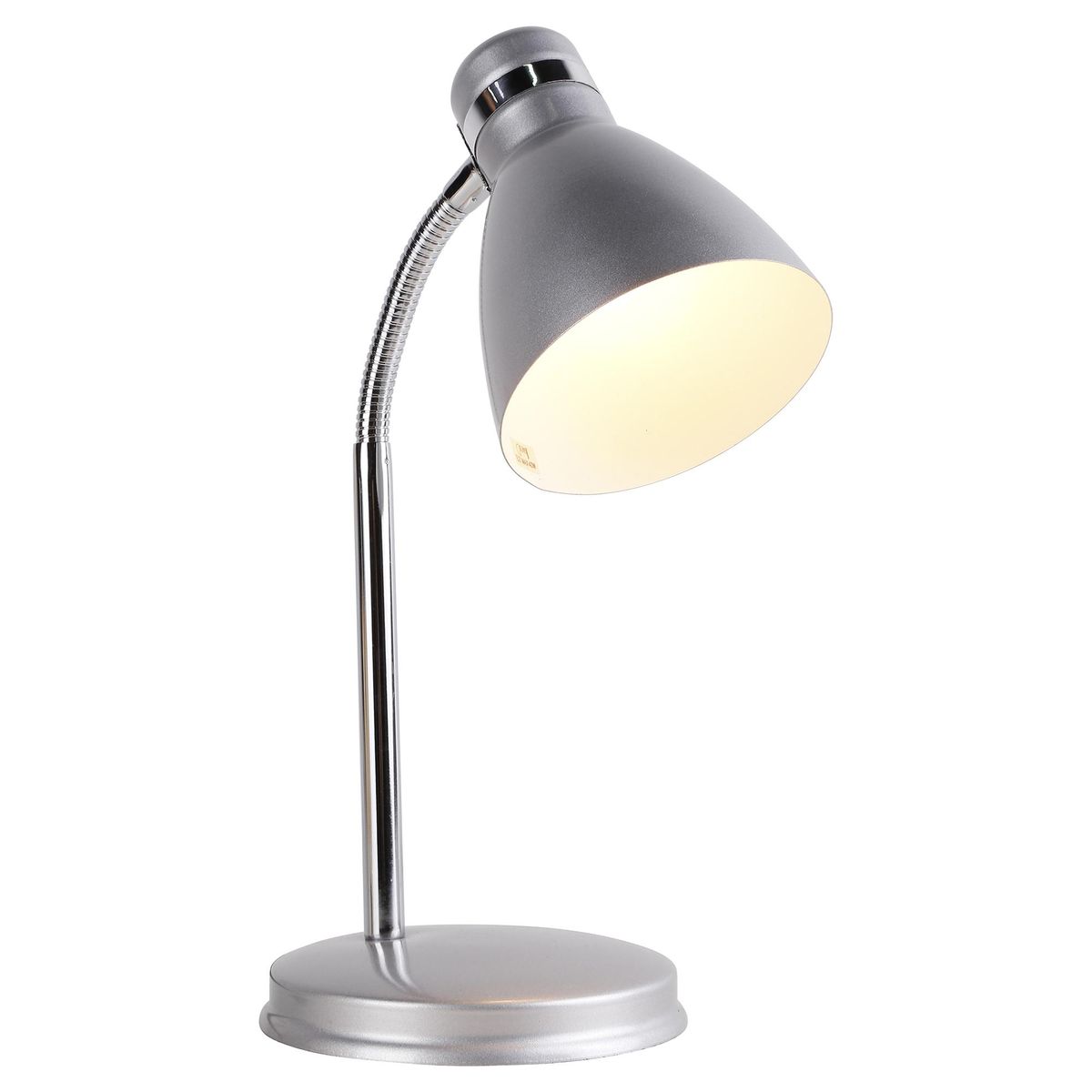 CASA BONITA - Lámpara de Escritorio Gris 14.5x28 cm