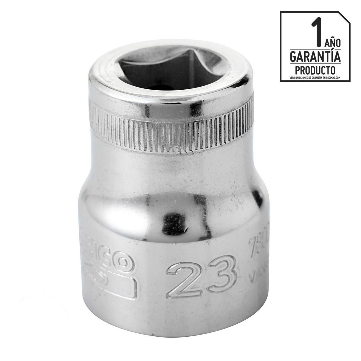 BAHCO - Dado poligonal 1/2"x23 mm acero