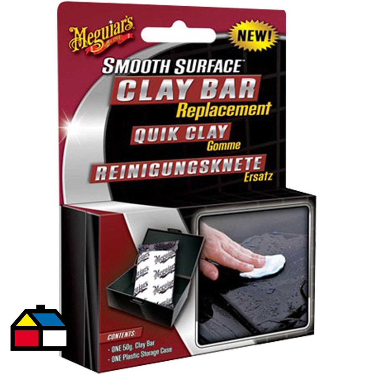 MEGUIARS - Arcilla Descontaminante Meguiars para Auto Limpieza Profunda