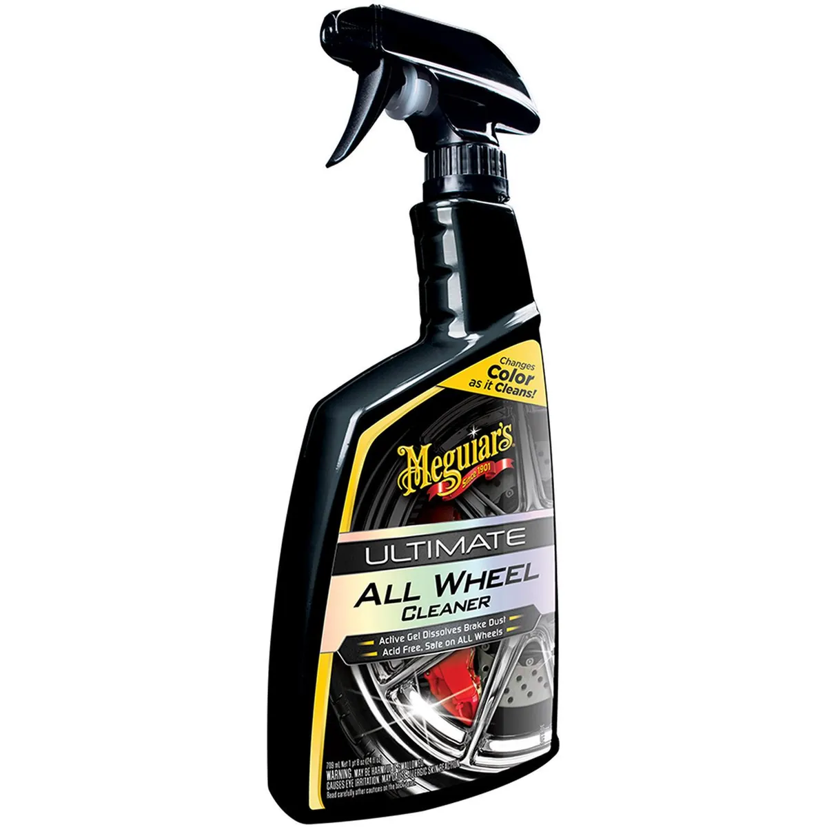 MEGUIARS - Limpiador de Llantas Meguiar's 709 ml Remueve Polvo Frenos Aroma Original