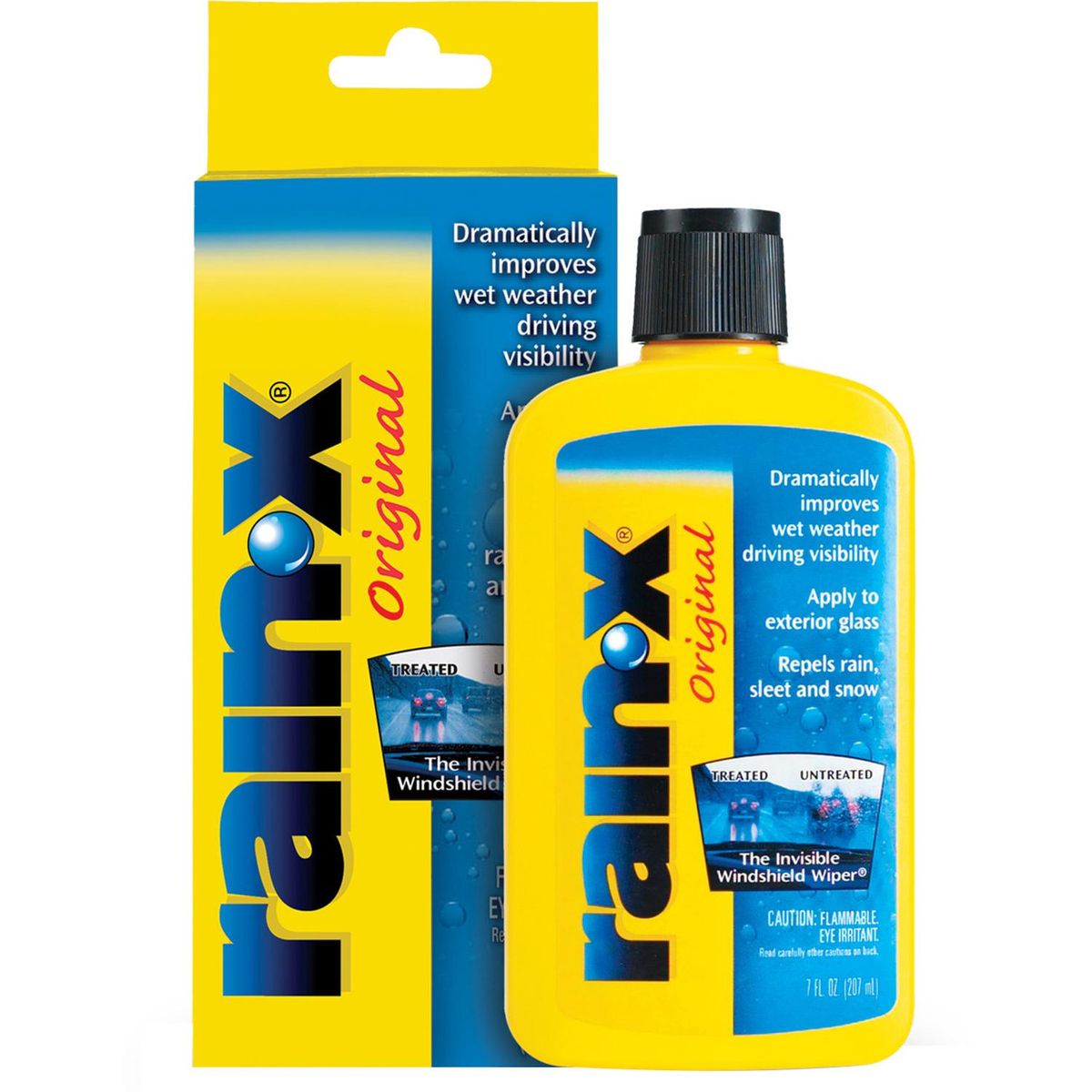 RAIN X - Impermeabilizante para Vidrios 207 ml Botella
