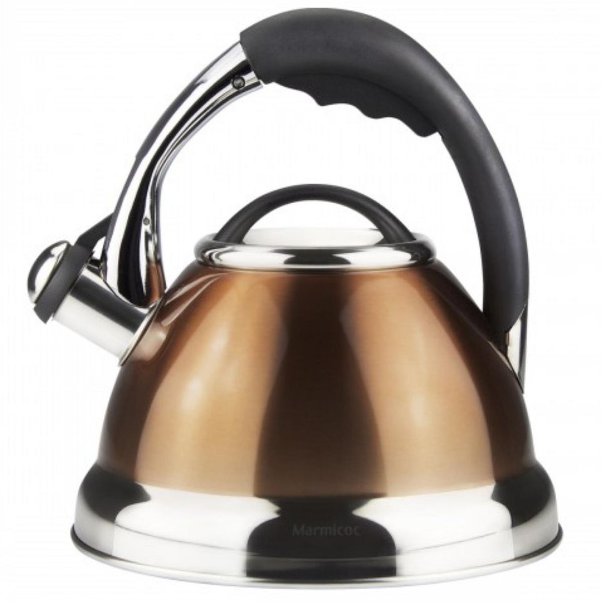 MARMICOC - Tetera Sabina 3 l Acero Inoxidable Cobre