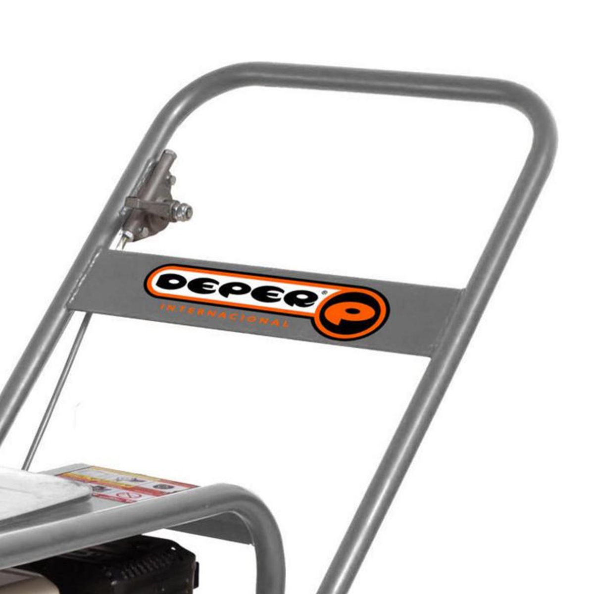 DEPER - PLACA COMPACTADORA 5,5HP - 95 KG MOTOR HONDA GX160 Y TANQUE DE AGUA