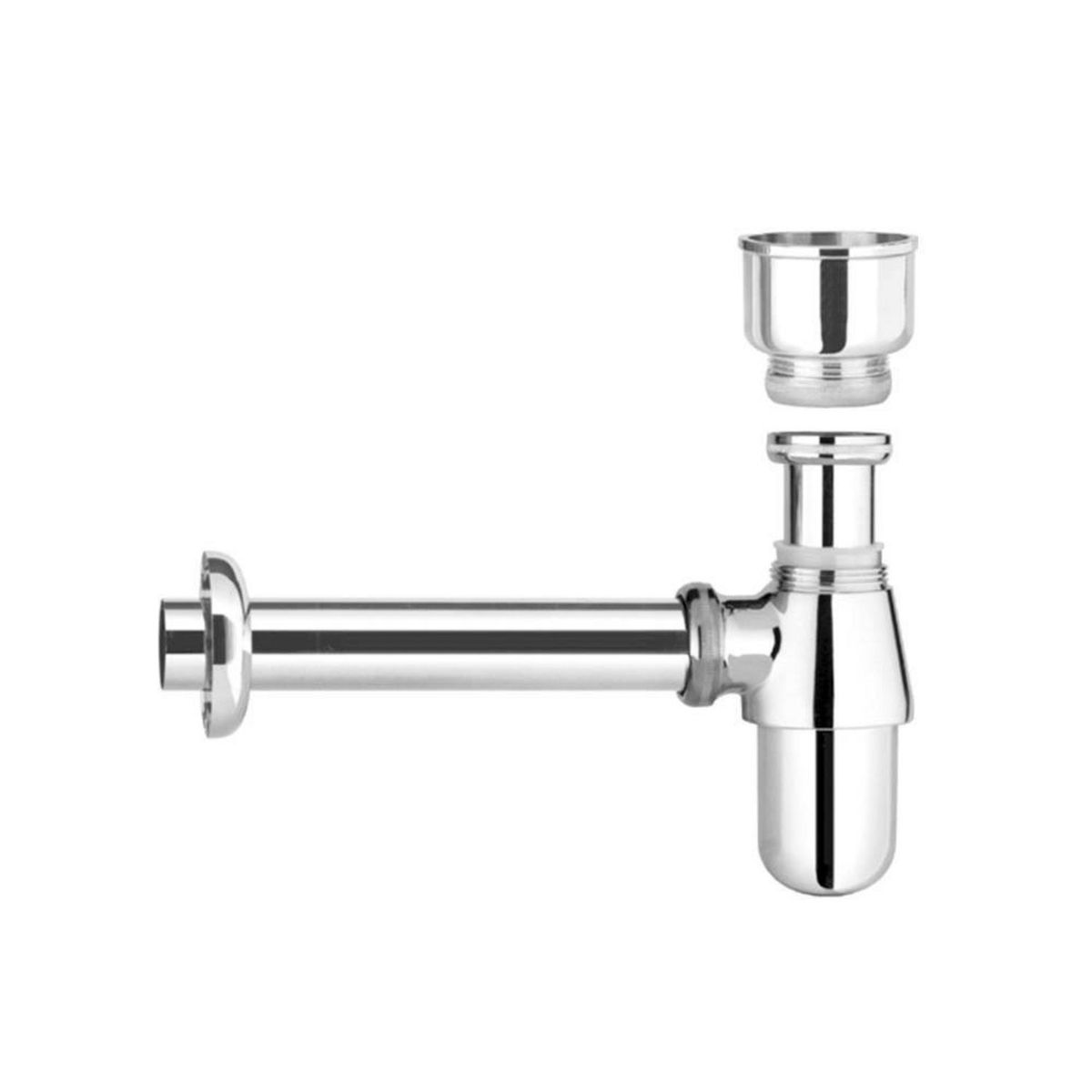 NIBSA - Sifon Botella ot 58 urinario 1.1/4" con copa