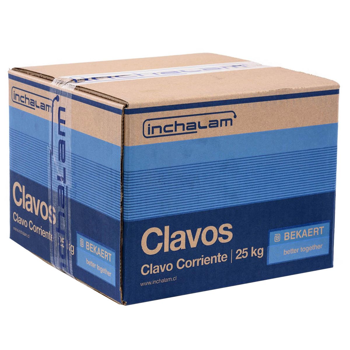 INCHALAM - Clavo helicoidal 2 1/2" 25 kg