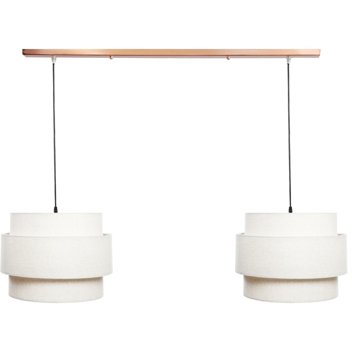 DISEÑO 3 - Lámpara Colgante Acordeón Acero Beige