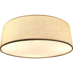 DISEÑO 3 - Plafón tela 3 luces 50 cm E27 60W.