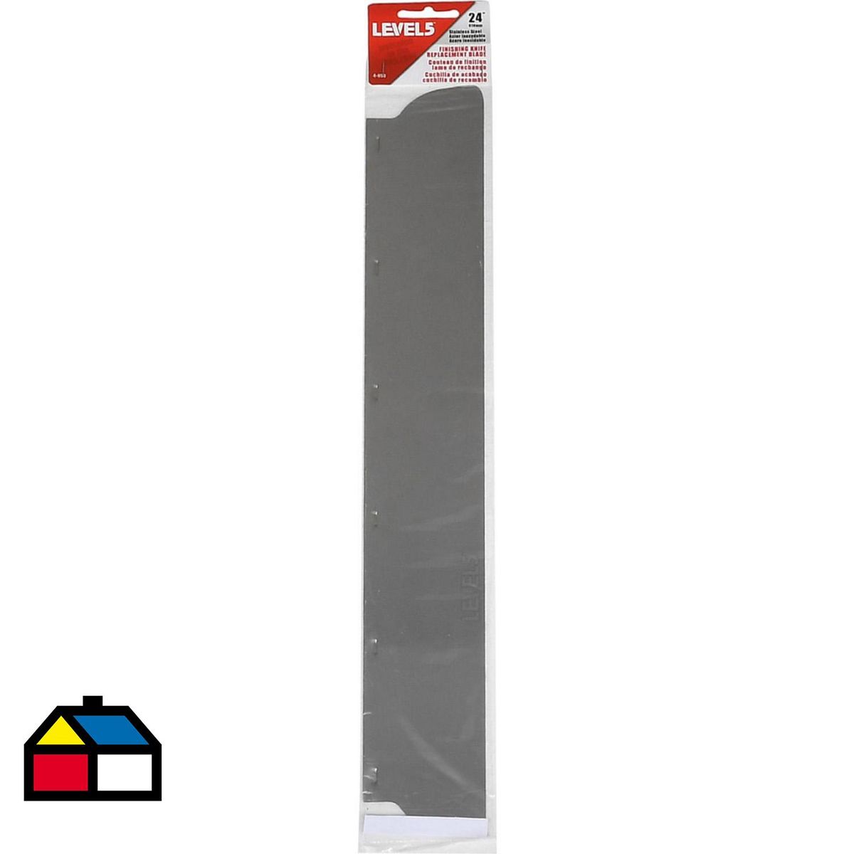 LEVEL 5 - REPUESTO HOJA ESPATULA DE ACABADO PERFECTO ACERO INOX 24"" - 60 CM