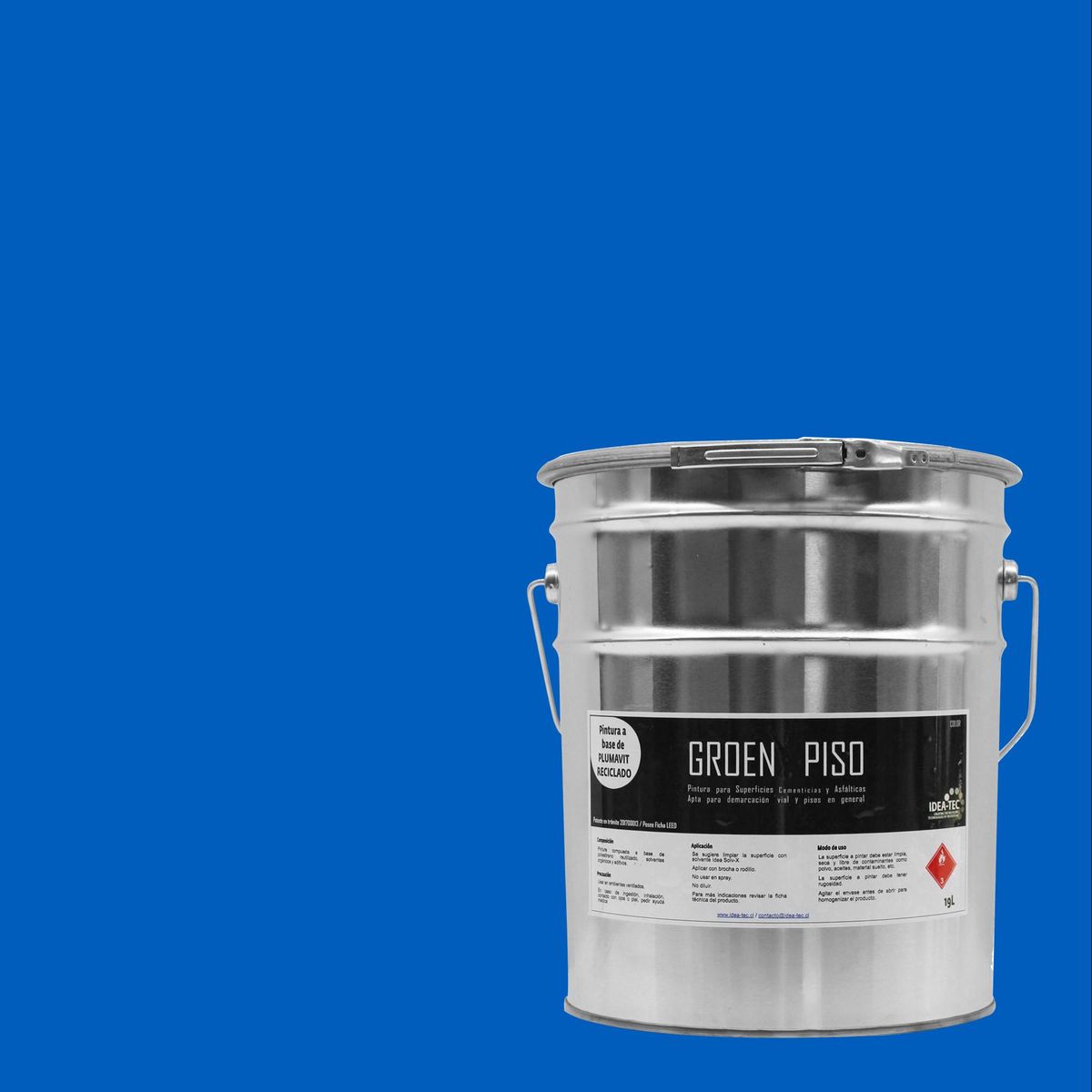 IDEA TEC PISO -  5 galón(es) Brillante Azul