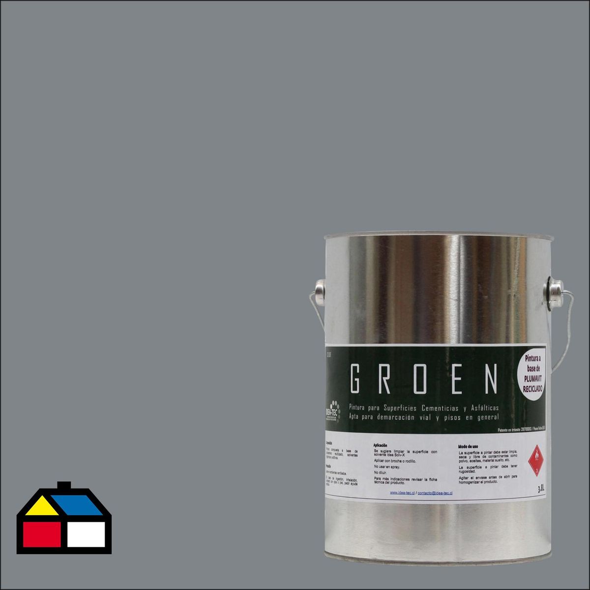 IDEA TEC PISO -  1 galón(es) Brillante Azul