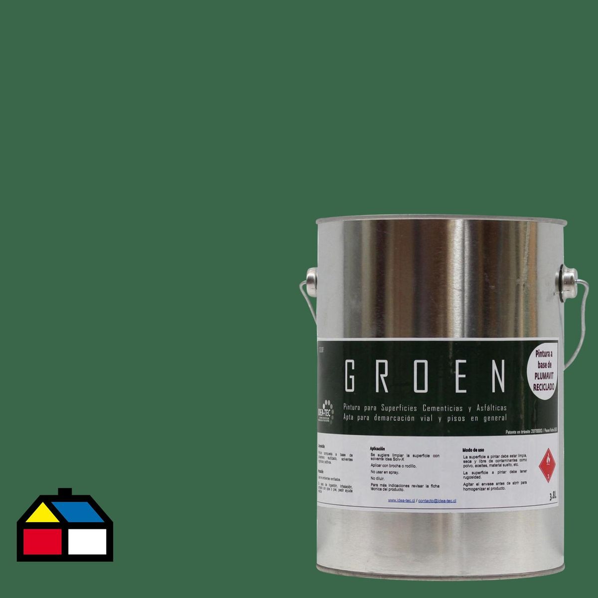 IDEA TEC PISO -  1 galón(es) Brillante Verde