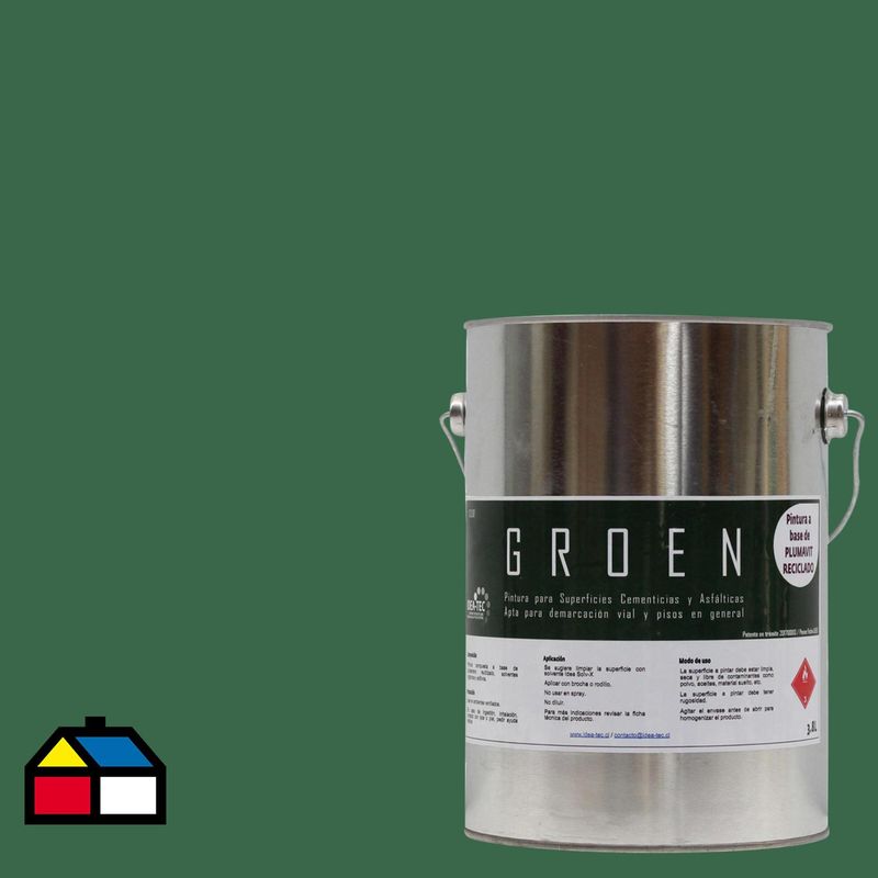 IDEA TEC PISO -  1 galón(es) Brillante Verde