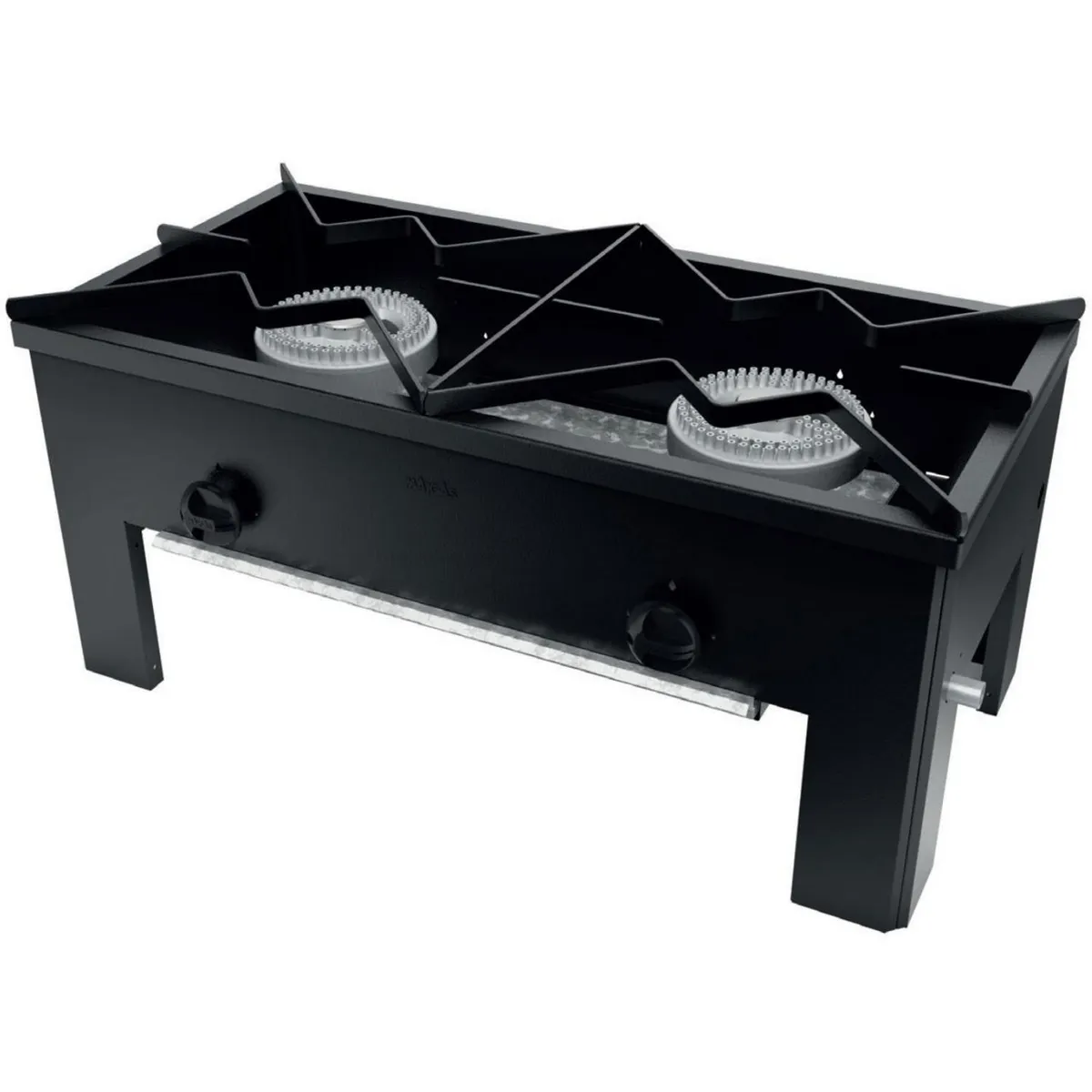 MAIGAS - Anafe Bajo Gas Licuado 2 Platos Negro 6EA184