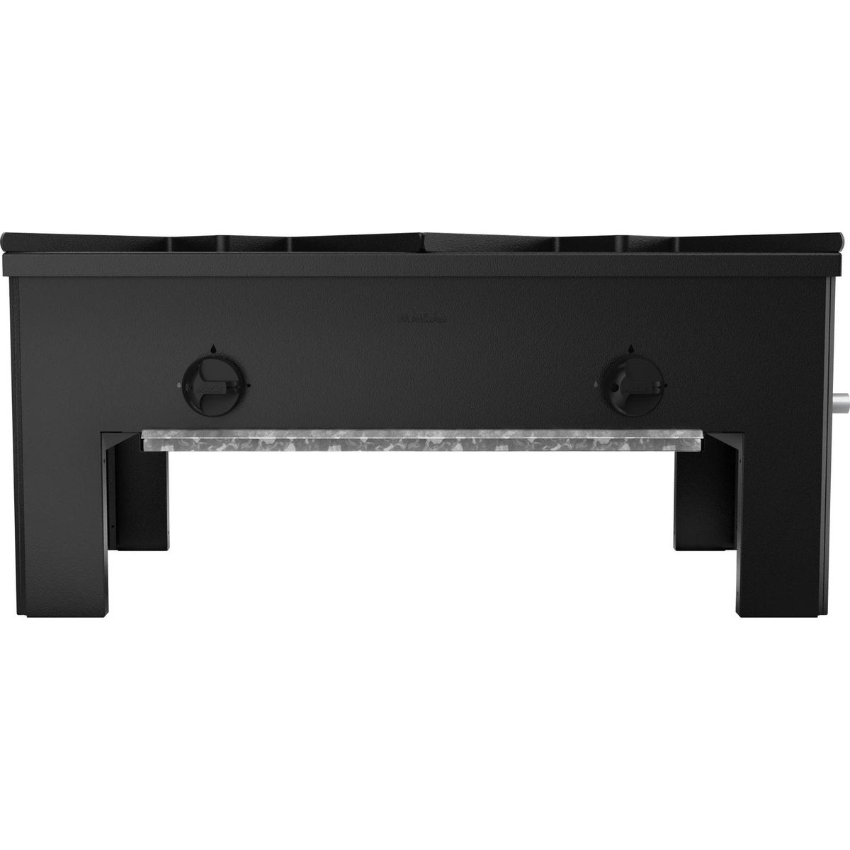 MAIGAS - Anafe Bajo Gas Licuado 2 Platos Negro 6EA184