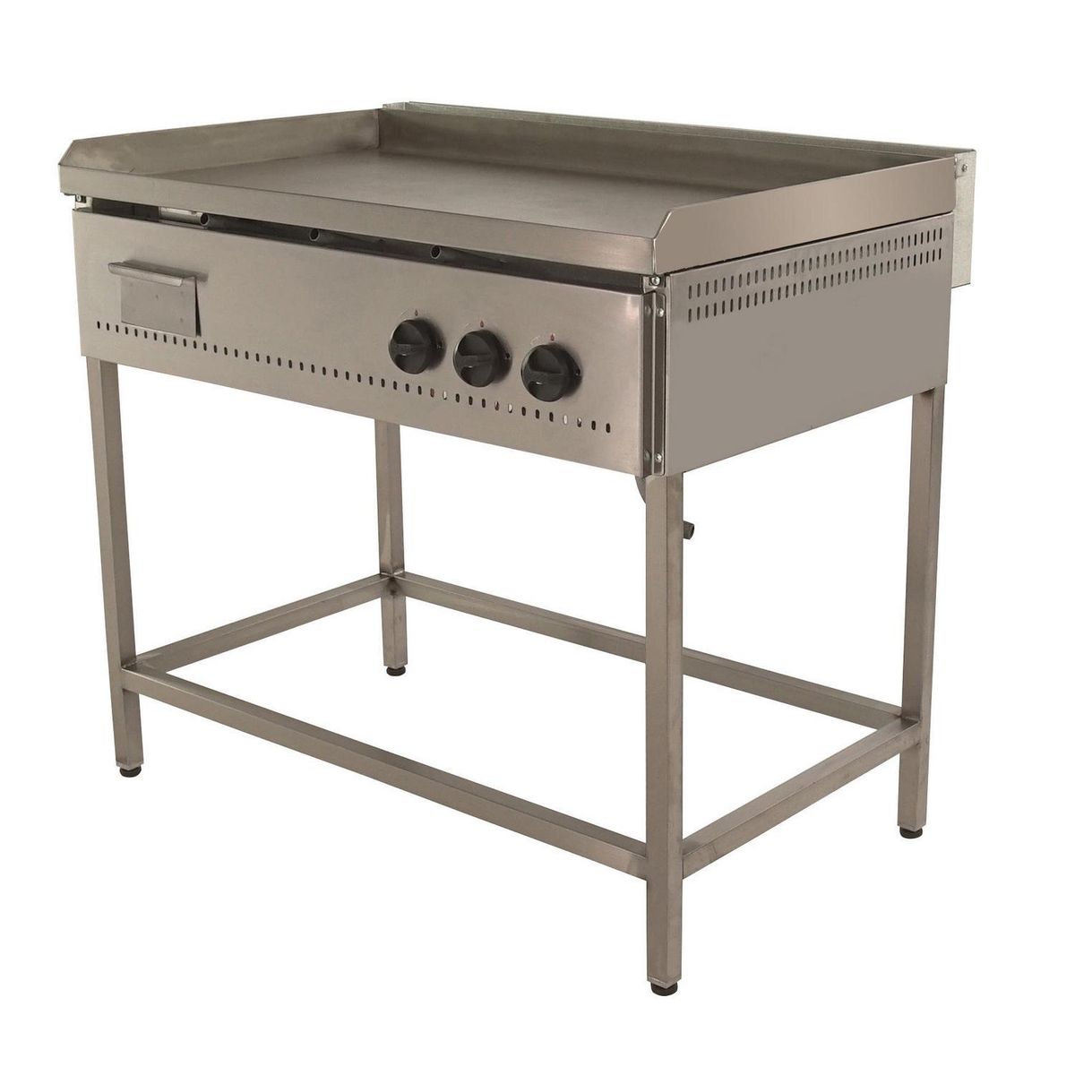 MAIGAS - Churrasquera lisa 100x60 cm gas licuado