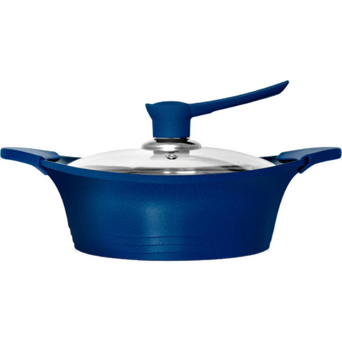 BOHLIER - Guisera de Aluminio fundido 28 cm 3 6 Lts Azul