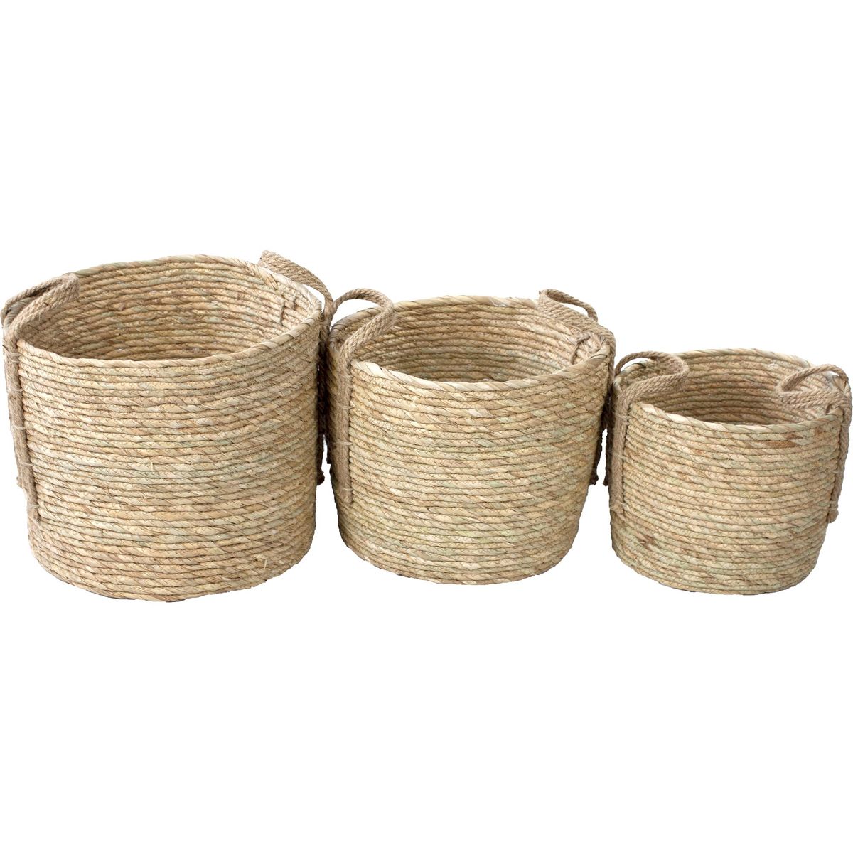 JUST HOME COLLECTION - Canasto Gansu set 3 unidades