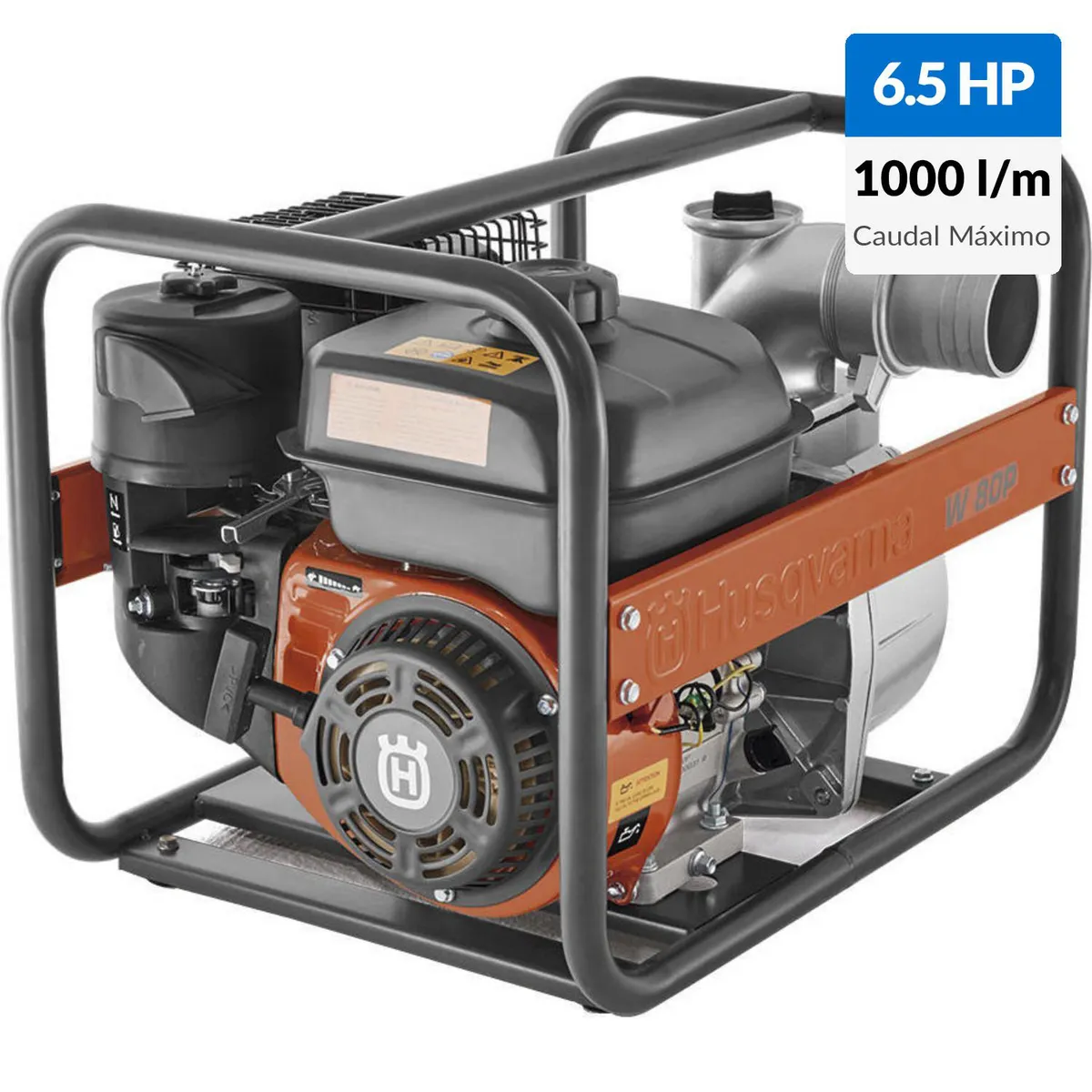 HUSQVARNA - Motobomba Husqvarna Gasolina W80P 3x3