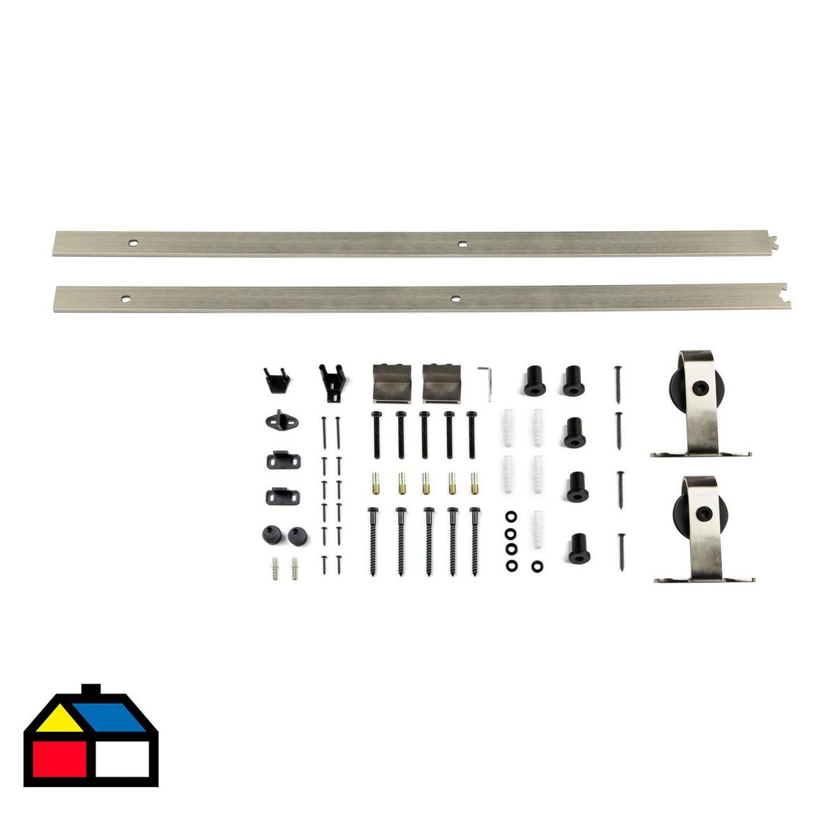 HOLZTEK - Kit puerta corredera aluminio