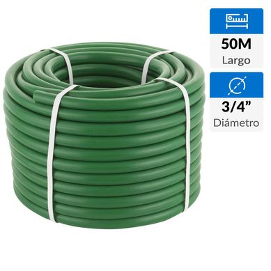 Manguera jardin pvc reforzada 3/4