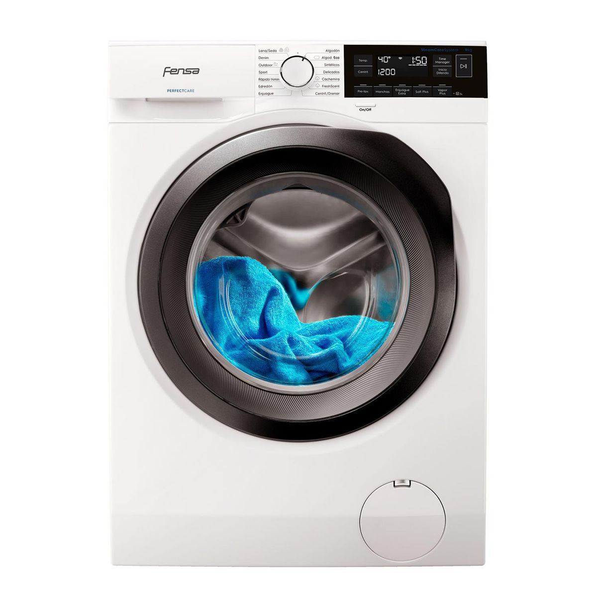FENSA - Lavadora Carga Frontal 9 kg Blanco Europe 9W