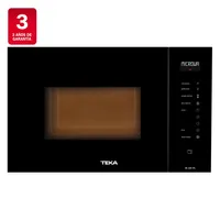 Microondas eléctrico empotrable 25 Litros
cristal.