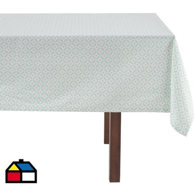 Mantel rectangular menta dise 160x230
