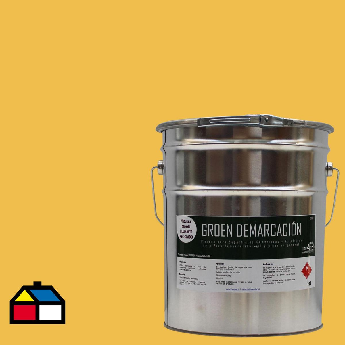 GROEN DEMARCACION -  1 galón(es) Brillante Amarillo