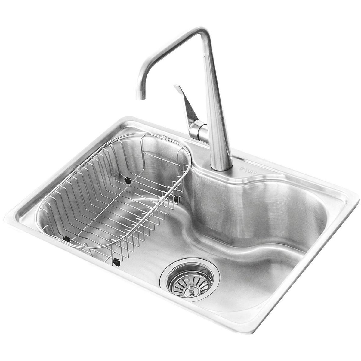 FDV - Kit small lavaplato sobreponer + monomando