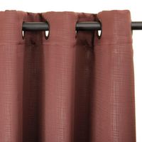 Set Cortinas Embosed Tela 140x225 cm Café