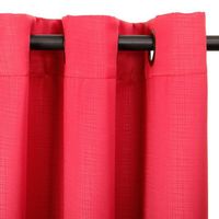 Set Cortinas Tela 140x225 cm Rojo