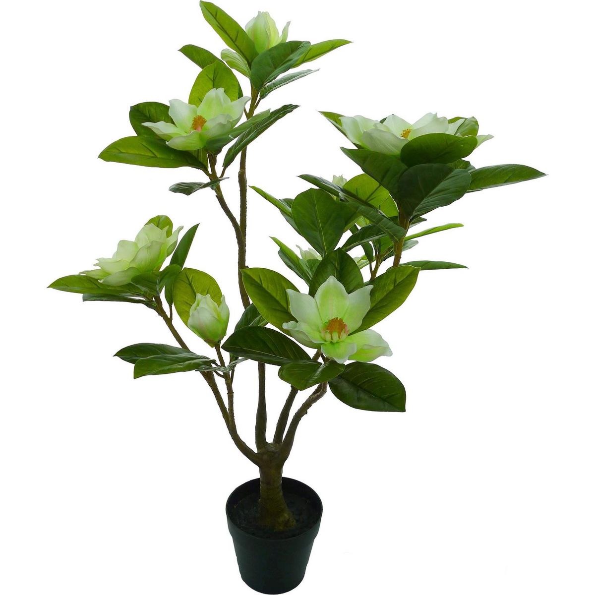 JUST HOME COLLECTION - Planta Artificial Magnolio 95 cm Verde