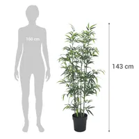 Planta Artificial Bamboo 143 cm Verde