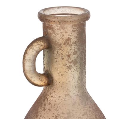 Imagen 2 del producto Botella con asa antic marrón 16 cm