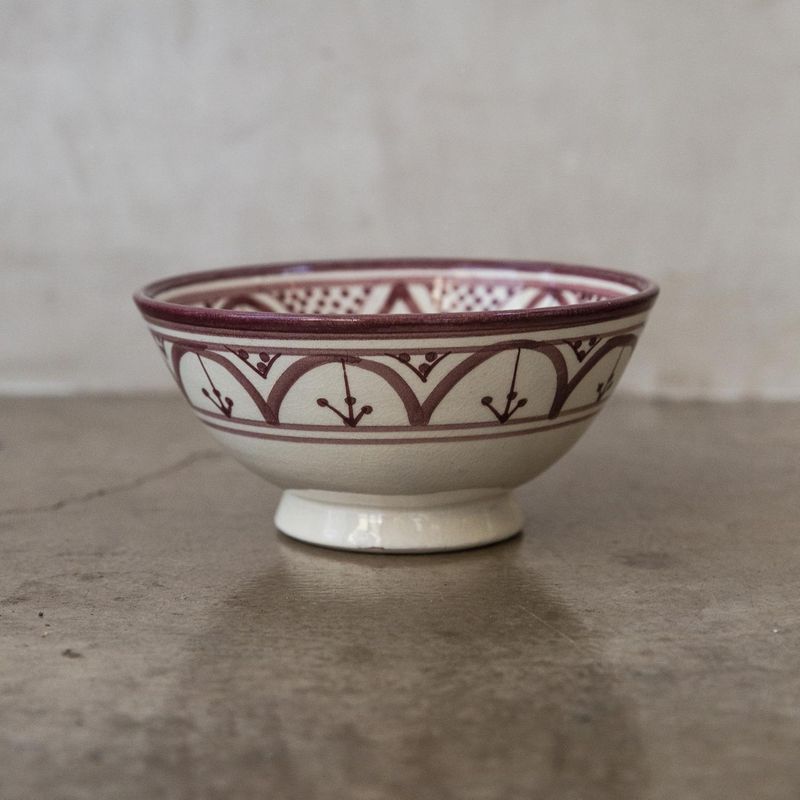 CASA GITANA - Bowl Marroquí 18 cm cerámica lavanda