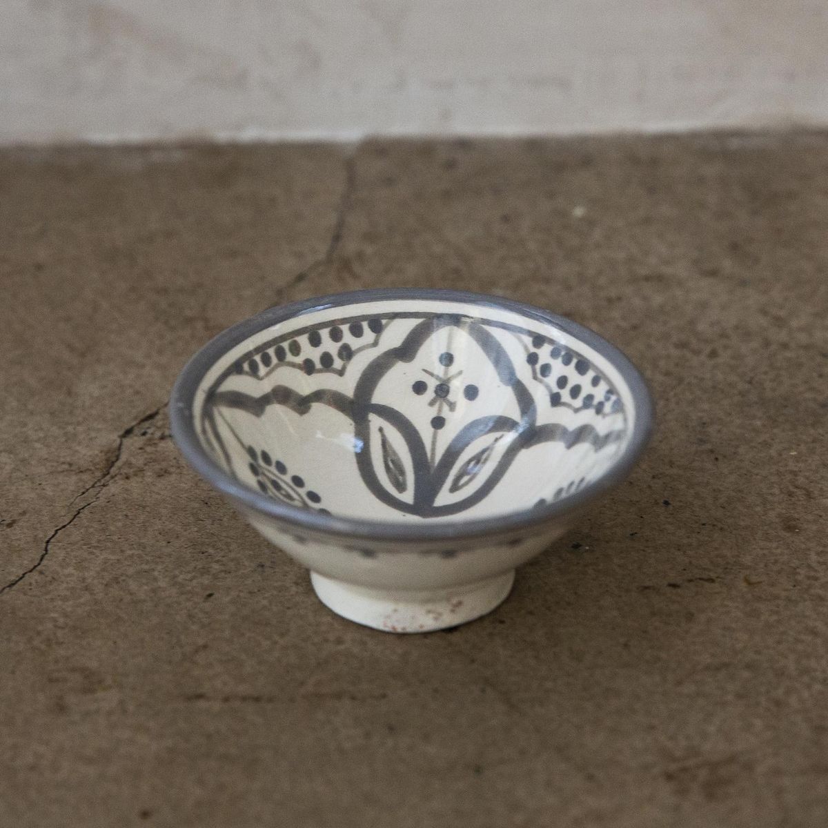 CASA GITANA - Bowl Gris Casa Gitana 11 Cm Hecho A Mano Marruecos