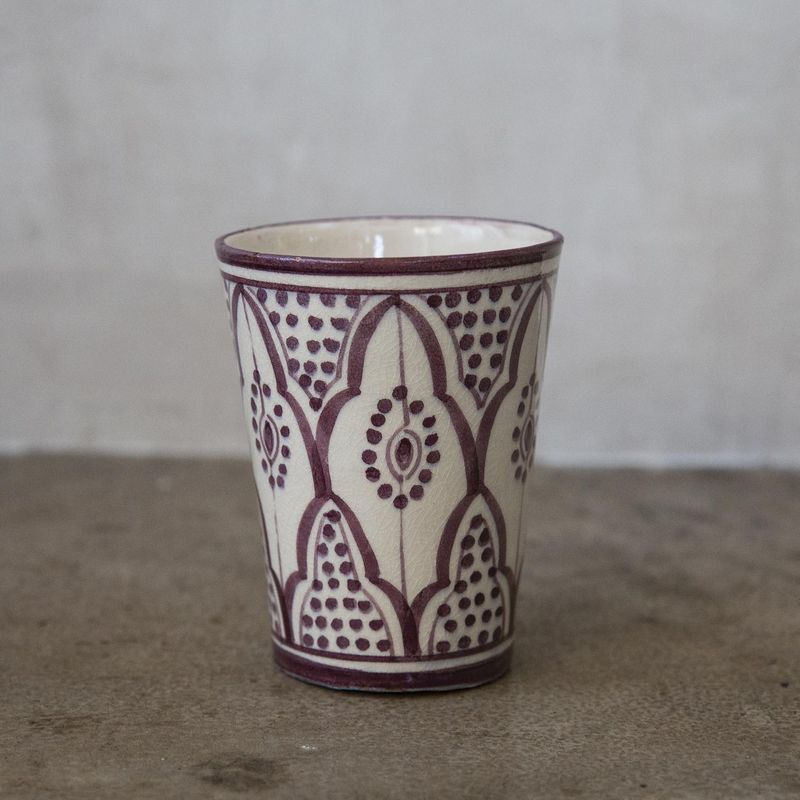 CASA GITANA - Vaso de Cerámica Lavanda