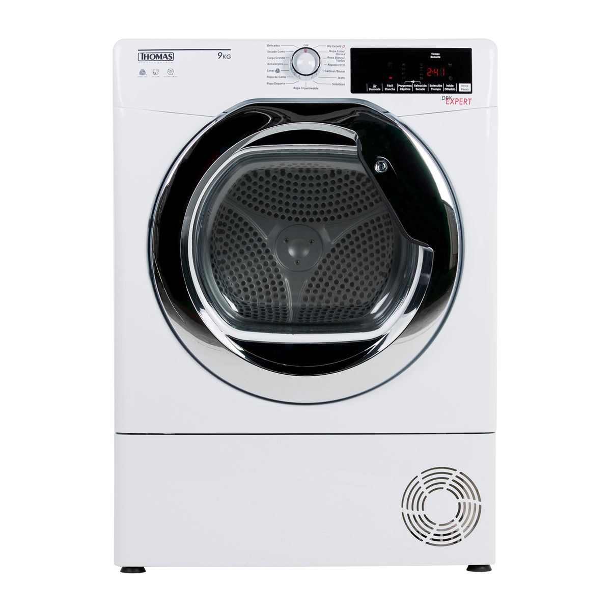 THOMAS - Secadora de Ropa 9 kg Carga Frontal con Condensación Blanco TH-D9KC