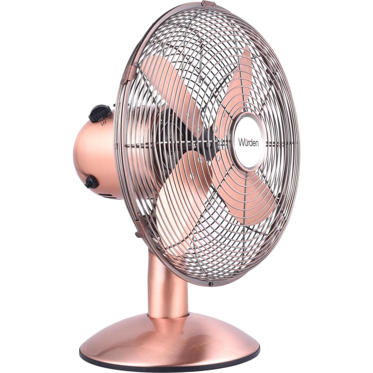 WURDEN - Ventilador de mesa 12" retro