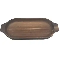JUST HOME COLLECTION - Fuente Madera Rectangular 18.8x44.5 cm Café